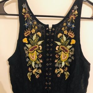 Free People Embroidered Dress